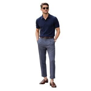 Lauren Ralph Lauren Slate Blue Tailored Dress Pants 31x30